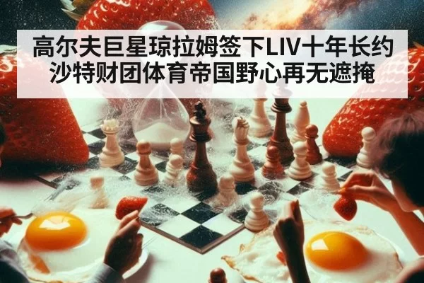 高尔夫巨星琼拉姆签下LIV十年长约沙特财团体育帝国野心再无遮掩
